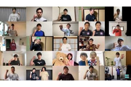 フリースタイラーらが「お家で繋がるボールの輪」！魅せテク連発でスゴイ 画像