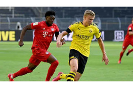 ルカクも仰天！怪物ホーランを潰した爆速デイヴィスの「魔人スピード」がこれ 画像