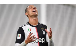 ロナウド、再開初戦でまさかのPK失敗！「その瞬間」がこれ 画像