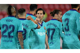 メッシ、久保建英に見せつけた「右足でのゴール奪取術」がこれ 画像