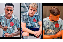 アヤックス、「冷たいブルー」の2020-21新アウェイユニフォームを発表！ 画像