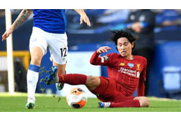 リヴァプール南野、エヴァートン戦でやった「気迫の守備」がこれ 画像