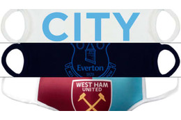 プレミアリーグ各チーム、コロナ予防の「公式マスク」まとめ 画像