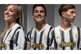 ユヴェントス、2020-21新ユニフォーム発表！「手書き風ストライプ」が登場 画像