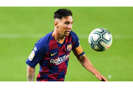 メッシ、味方ブスケツとテアシュテーゲンを子供扱いした「鬼テク」がこれ 画像