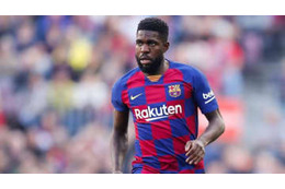 バルセロナ、DFウンティティが新型コロナに感染 画像