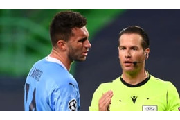 シティDFラポルト、「CLでの疑惑ジャッジ」に不満吐露　あのリオも庇う 画像