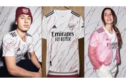 アーセナル、2020-21新アウェイユニフォーム発表！デザインは「ハイバリー」 画像