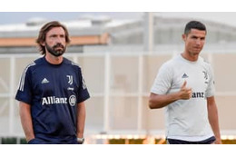 ついに実現！ロナウドとピルロの「トップ会談シーン」がこちら 画像