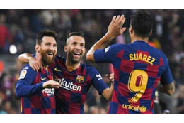 メッシ、スアレスらと「バルサお別れ会」か 画像
