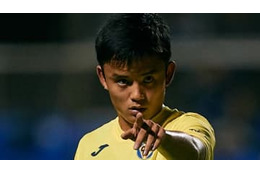 ビジャレアル久保建英、現地をビビらせた「天才シュート」がこれ 画像