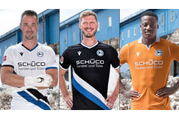 堂安のビーレフェルト、「NEWサプライヤー」の2020-21新ユニフォームを発表！ 画像