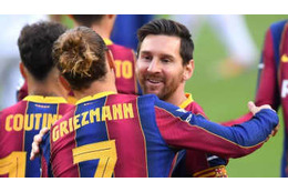 メッシが作ってグリーズマンが仕留める！新生バルサの「ゴール奪取術」がこれ 画像