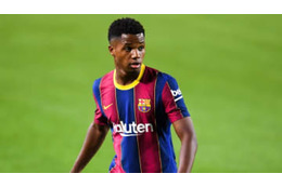 バルサ通算10点の17歳ファティ、「枠内シュート数」がとんでもなかった 画像