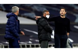 モウリーニョvsランパード！試合中に勃発した「口喧嘩シーン」がこれ 画像