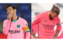 レアルとバルサ、“ピンク”で負ける…クラシコ前に「17年ぶりの波乱」 画像