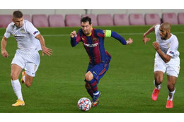 メッシ、CLでの「キレキレドリブルと無表情PK」がこちら 画像