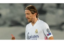 すごいヤツ一発！モドリッチの「GK釘付け弾丸ミドル」がこれ 画像