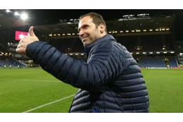 現役復帰の38歳チェフ、練習での「キレあるセーブ」がこれ 画像