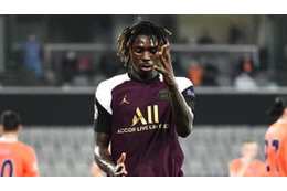 PSG新戦力M・キーン、「浮かせトラップからのターンシュート」がめっちゃクール 画像