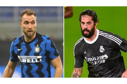 レアルとインテル、イスコとエリクセンを交換トレードか 画像