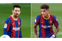 メッシvsコウチーニョ、天才同士が1vs1をするとこうなる 画像