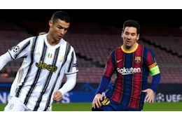 メッシがロナウドを餌食にした「鬼テク」 CL公式が紹介しちゃう 画像