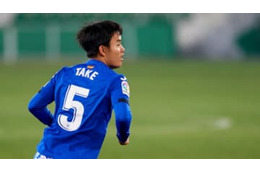 ヘタフェ久保建英、デビュー戦で決勝ゴール演出！話題のシュートがこれ(動画あり) 画像