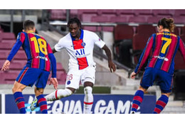 PSGキーン、CLバルサ戦ゴールに「マンチーニ監督が見てたらいいな(笑)」 画像