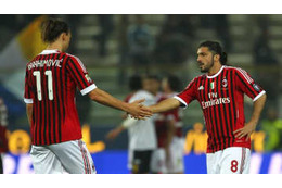 イブラヒモヴィッチ、ガットゥーゾが大好きな息子のためにガットゥーゾを脅す 画像