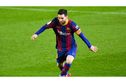 守備不可能！神メッシ、伝説級スーパーゴールに「おかしい」と海外もザワつく 画像