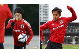 久保建英、三笘薫を絶叫させる！U-24日本代表のわちゃわちゃシーンがこちら 画像
