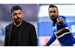 「は？なんだ！」吉田麻也も見た…闘将ガットゥーゾ、相手FWと口喧嘩 画像