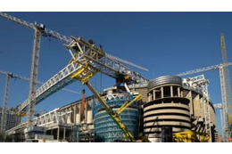 新しいレアル本拠地を空から見る！飛行機からの「バーチャル映像」 画像