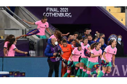 バルセロナ、女子CL初優勝！「総得点128ゴール」の超破壊力でチェルシーを粉砕 画像