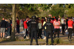 優勝のアトレティコ、14歳ファン死亡の悲劇…頭部が壁に激突 画像