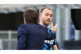 「コンテ退任、ショックだ」エリクセンが嘆く 画像