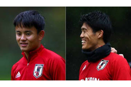 久保建英だけやさしい！日本代表DF冨安健洋の「罰シーン」がこちら 画像