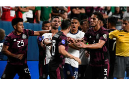 逮捕者も出た…アメリカvsメキシコ、宿敵決戦での「乱闘シーン」がひどい 画像