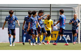U-24日本代表、選考ラストマッチはジャマイカ代表に完勝！久保が「4人股抜き弾」 画像