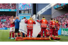 EURO2020、昏倒のエリクセンが意識回復　代表ドクターが救命処置を説明 画像