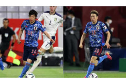 日本代表のスピード王！伊東純也と浅野拓磨、「地上目線」だと速さがエグい 画像