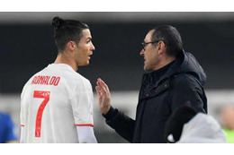 サッリ監督「ロナウドの管理、むずかしい」 画像