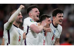 イングランド代表MFライス、ケインのゴールと同時に姪っ子を授かる 画像