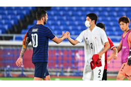 「日本のほうが強かった」フランス代表ジニャック、五輪敗退に落胆 画像
