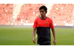 「久保建英はまだ松葉杖だが…」マジョルカ監督が説明 画像