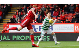 セルティック古橋亨梧、めずらしい「胸ゴール」がこちら 画像