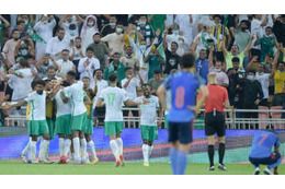 日本代表、敵地サウジアラビアでやられたブーイングシーン 画像