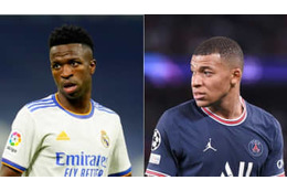 「誰もがエムバペとプレーしたい」ヴィニシウスがラブコール 画像