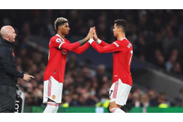 スールシャールのベンチ采配に怒る！？ラッシュフォード、レジェンドに反論 画像